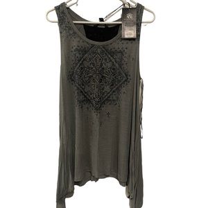 Women’s Rock & Republic Flowy Tank, NWT